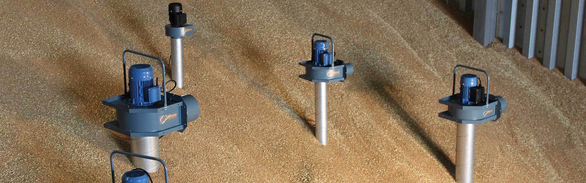 Grain cooling fans Grain cooling fans