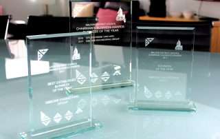 Gibbons recoqnised at local business awards