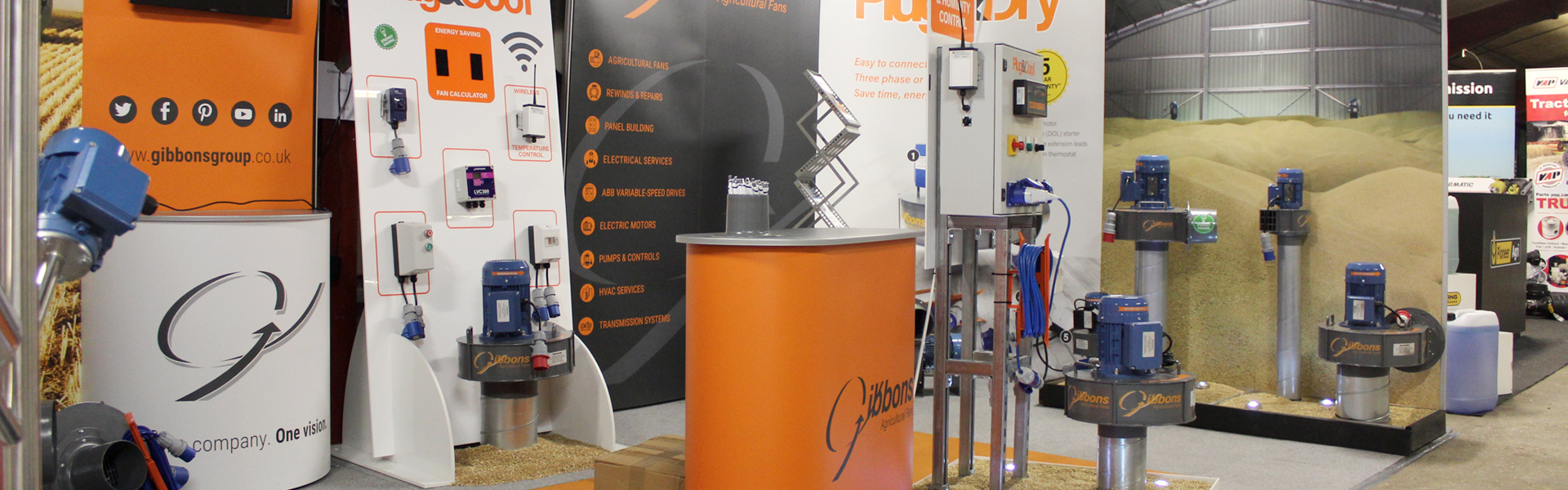 Midlands Machinery Show Stand