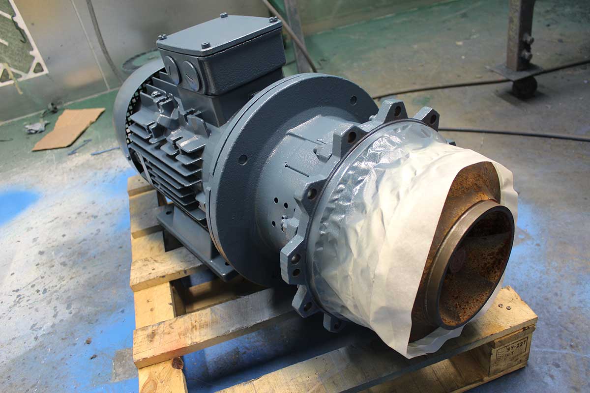 blue motor