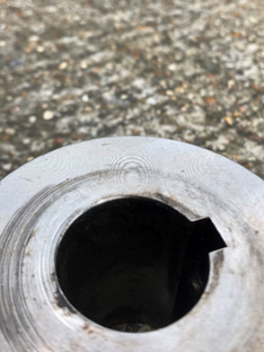 Damage to coupling