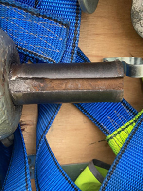 Damage to Shaft